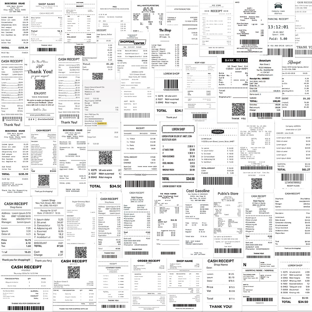 Kids Toys List - 50PCS Cute Shopping List Receipt Stickers