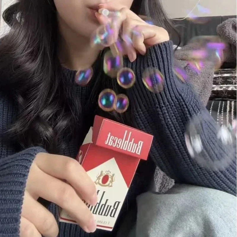 Bubble Machine Outdoor - 2026Instagram-style funny cigarette box toy photo