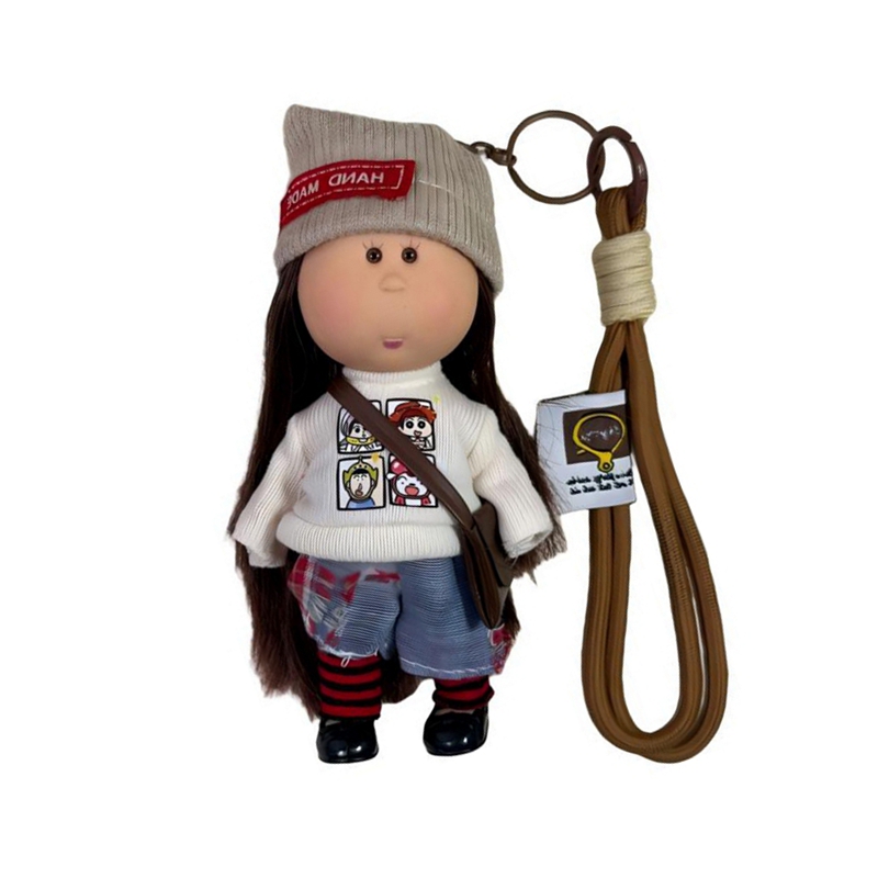 Kids Toys Bag - 5.5 Inch Black Doll Little Spanish
