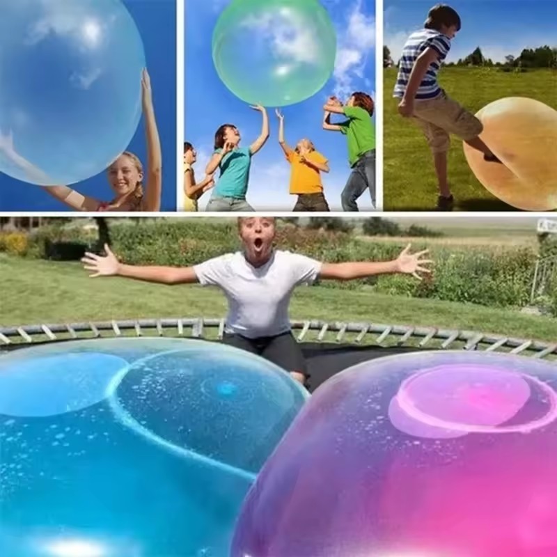 Bubble Machine Outdoor - Children Outdoor Toys Bubble Ball Inflatable