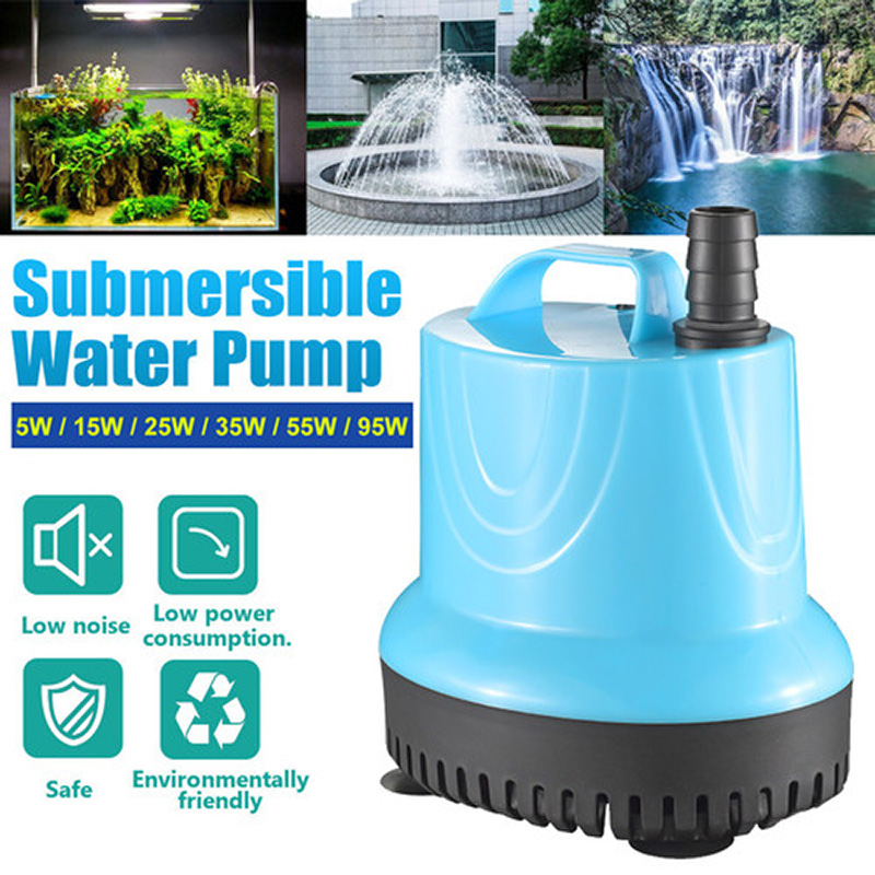 Bubble Machine Outdoor - 10/18/25/45/60/85/105W Submersible Water Pump Aquarium Circulating