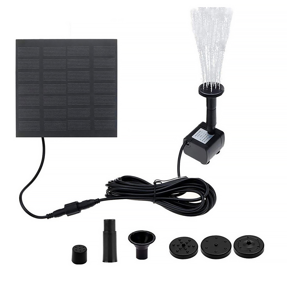 Bubble Machine Outdoor - Solar Hydroponics Submersible Pump Easy Installation