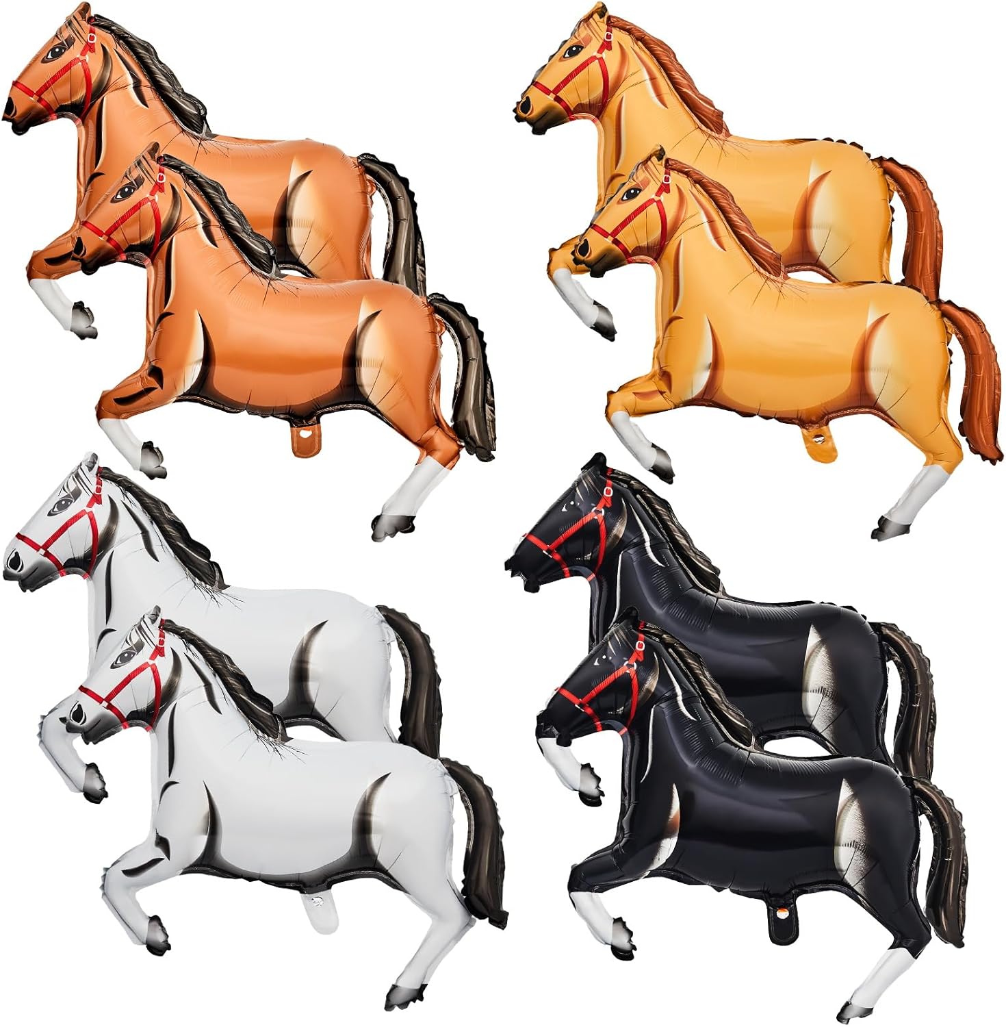 Horse Foil Balloon Western Cow - Kids Toys Horse 评论和价格