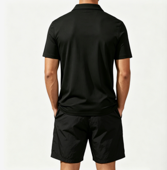 Men's Short-Sleeved Polo Set,  - Bubble Machine Outdoor 评论和价格