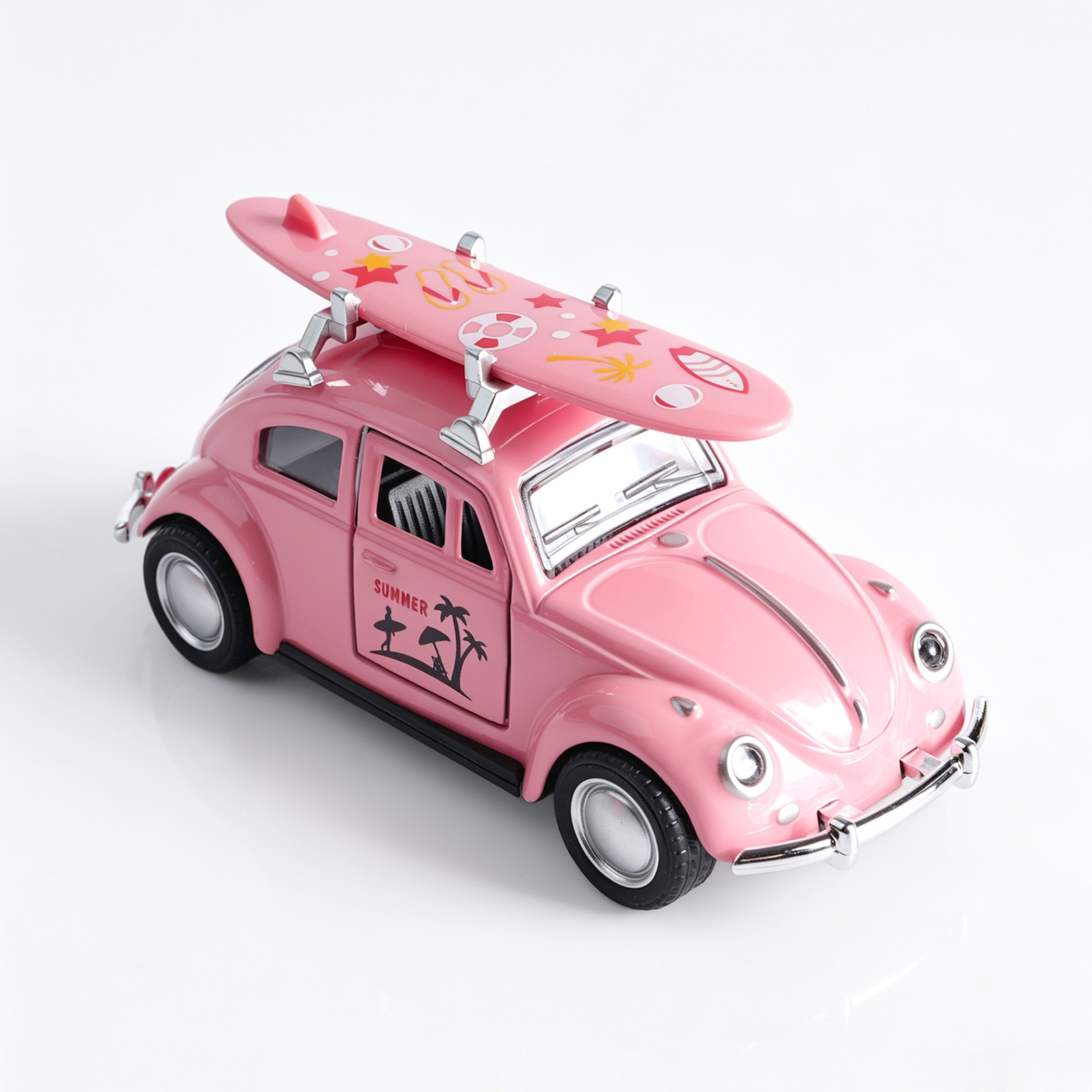 1:36 Pink Volkswagen Beetle Di - Kids Toys Young 评论和价格