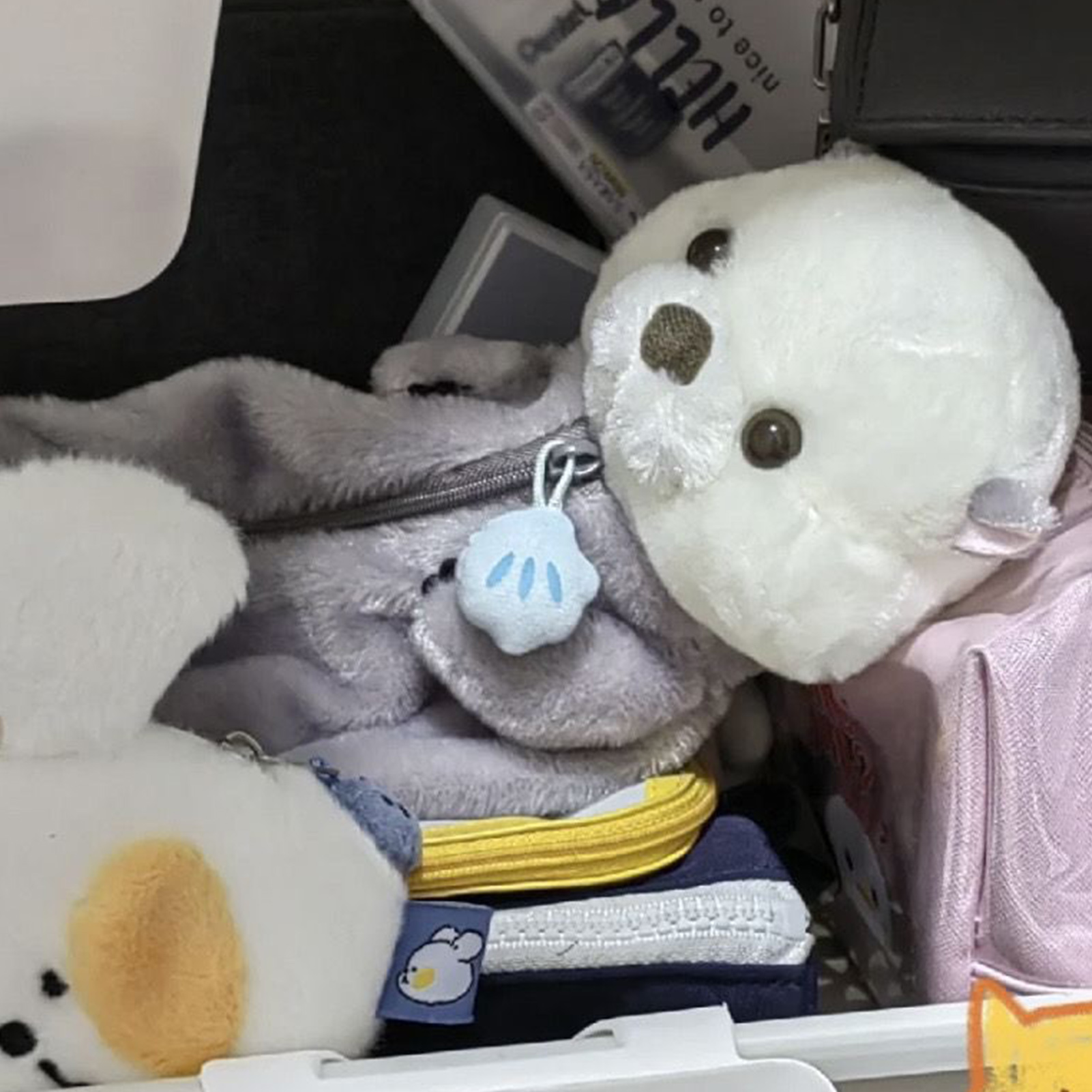 Creative Plush Toy Pencil Case - Kids Toys Bag 评论和价格