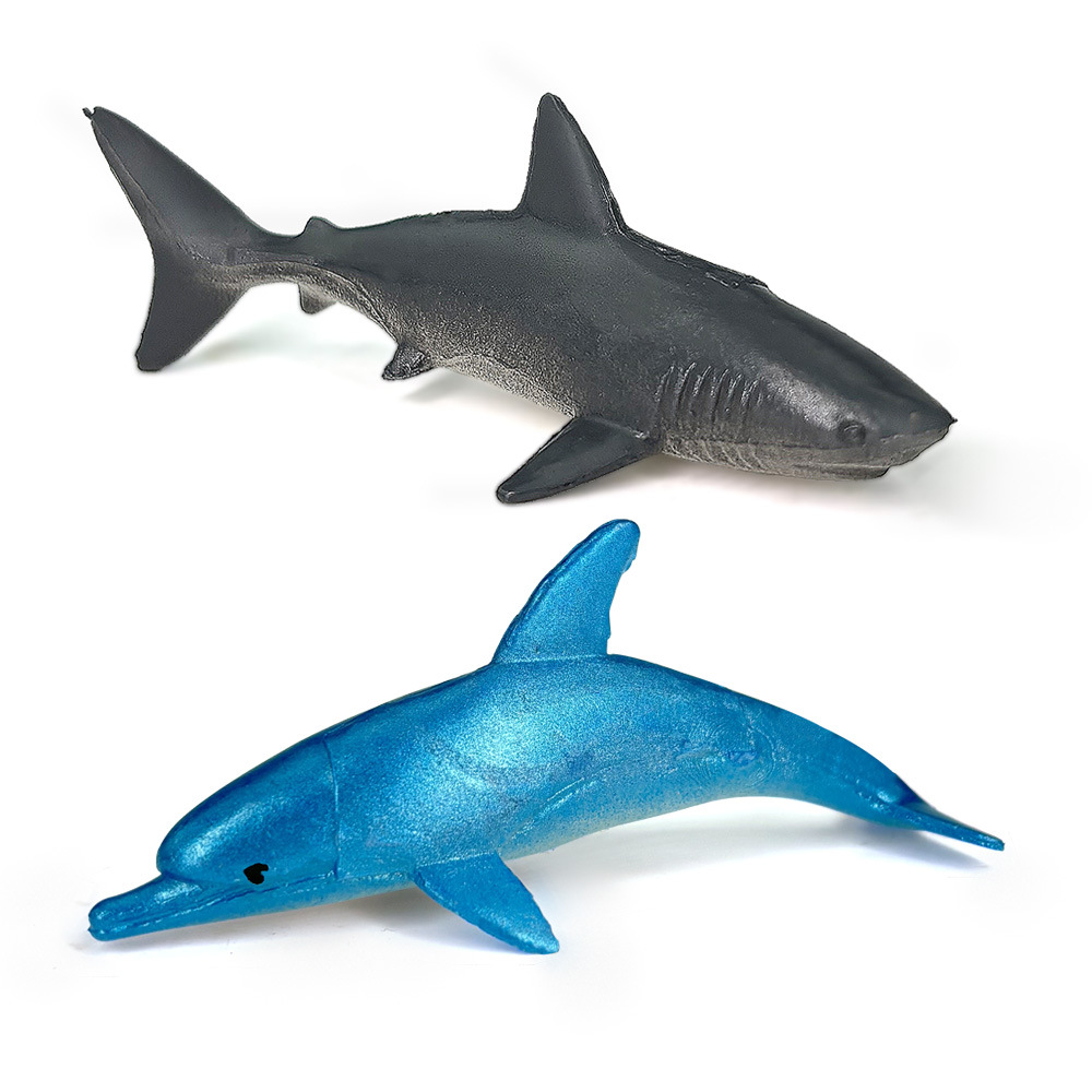 12pcs Ocean Sea Life Set Anima - Sandbox Play Set 评论和价格