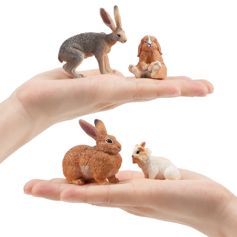 12Pcs Simulation Rabbit Farm A - Kids Toys Under $5 评论和价格
