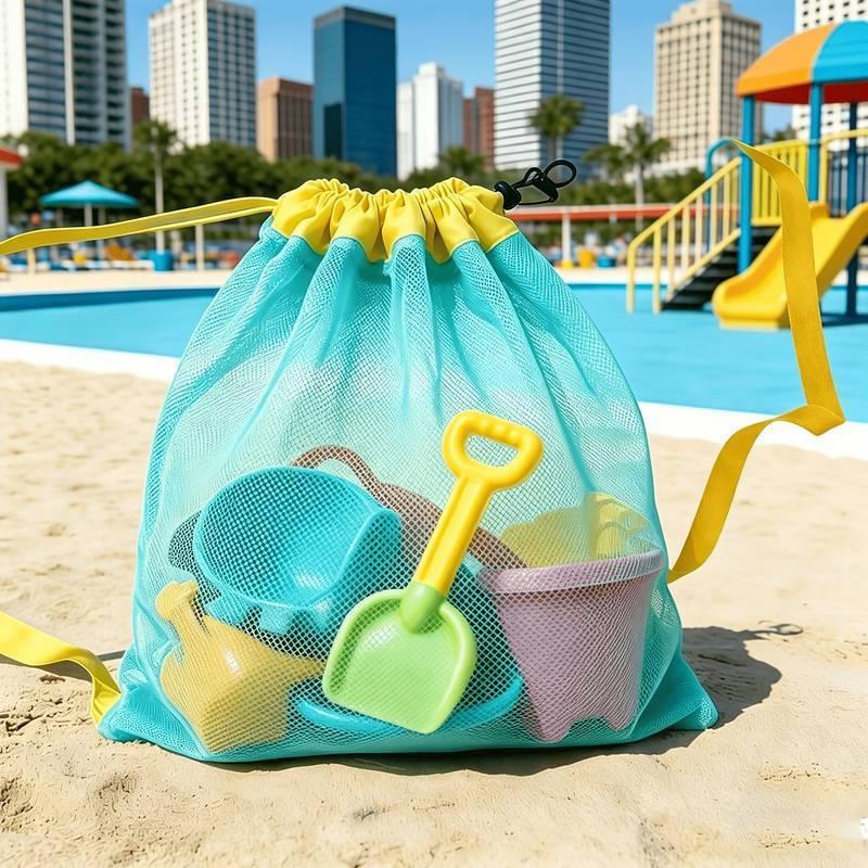 Large Capacity Portable Mesh B - Kids Toys Bag 评论和价格