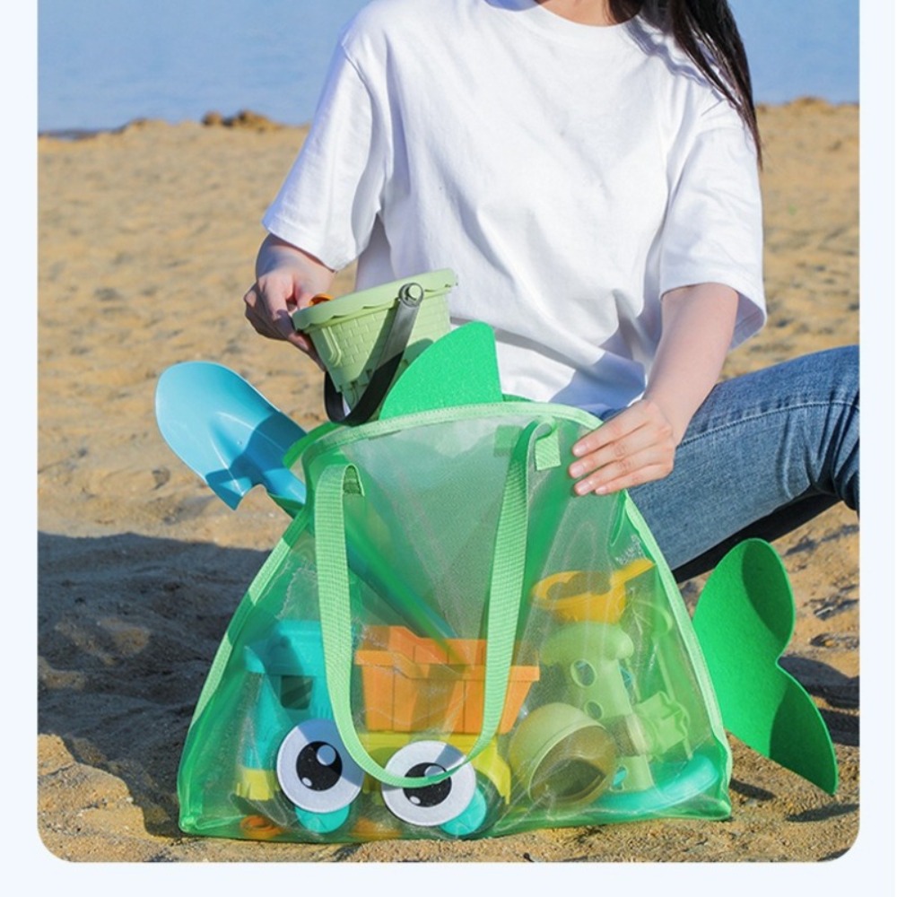 Kids Mesh Beach Bags Colorful  - Kids Toys Bag 评论和价格