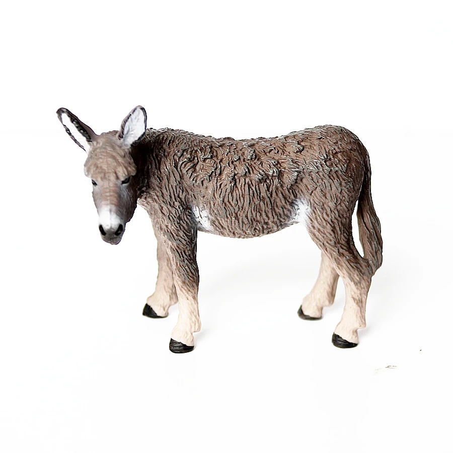 Donkey Model Toy Animals Figur - Kids Toys Horse 评论和价格
