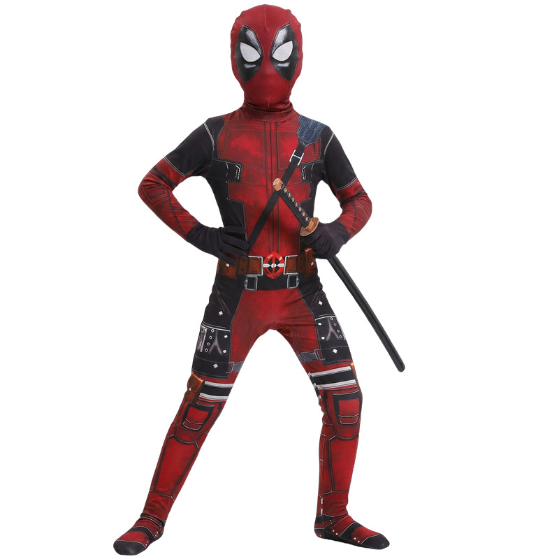 3-12Y Kids Deadpool Costume wi - Kids Toys Bag 评论和价格