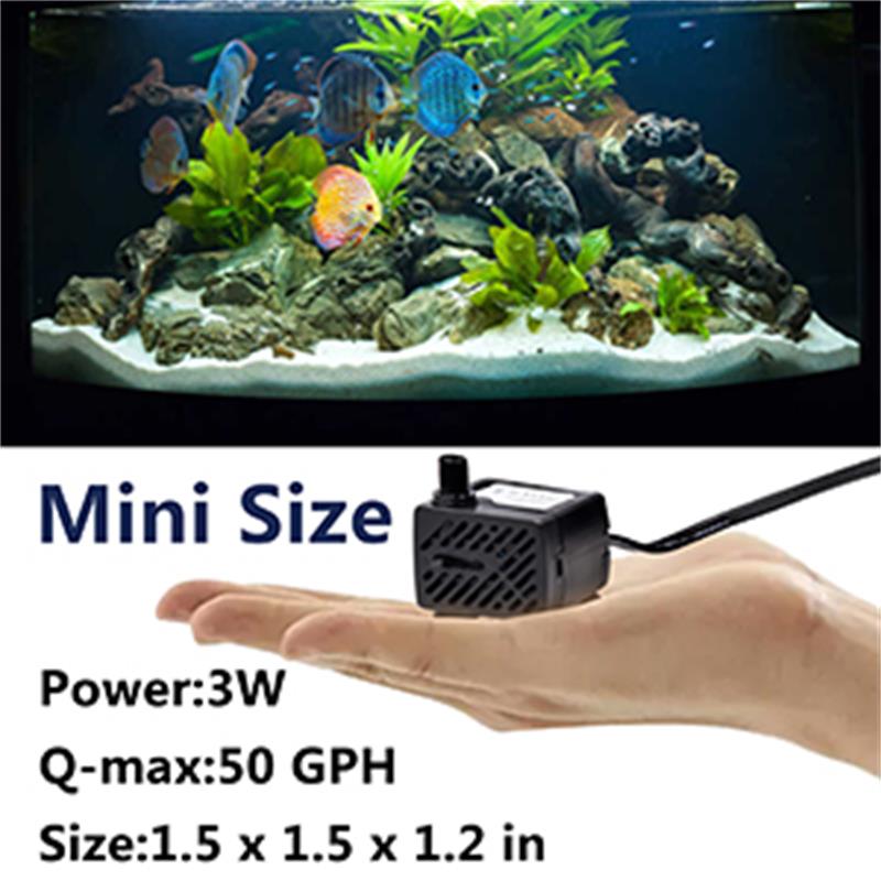 Mini Fish Tank Water Pump Easy - Bubble Machine Outdoor 评论和价格