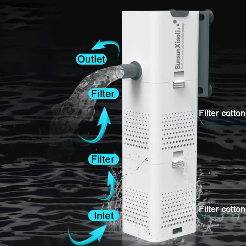3 In 1 Aquarium Filter Pump Aq - Bubble Machine Outdoor 评论和价格