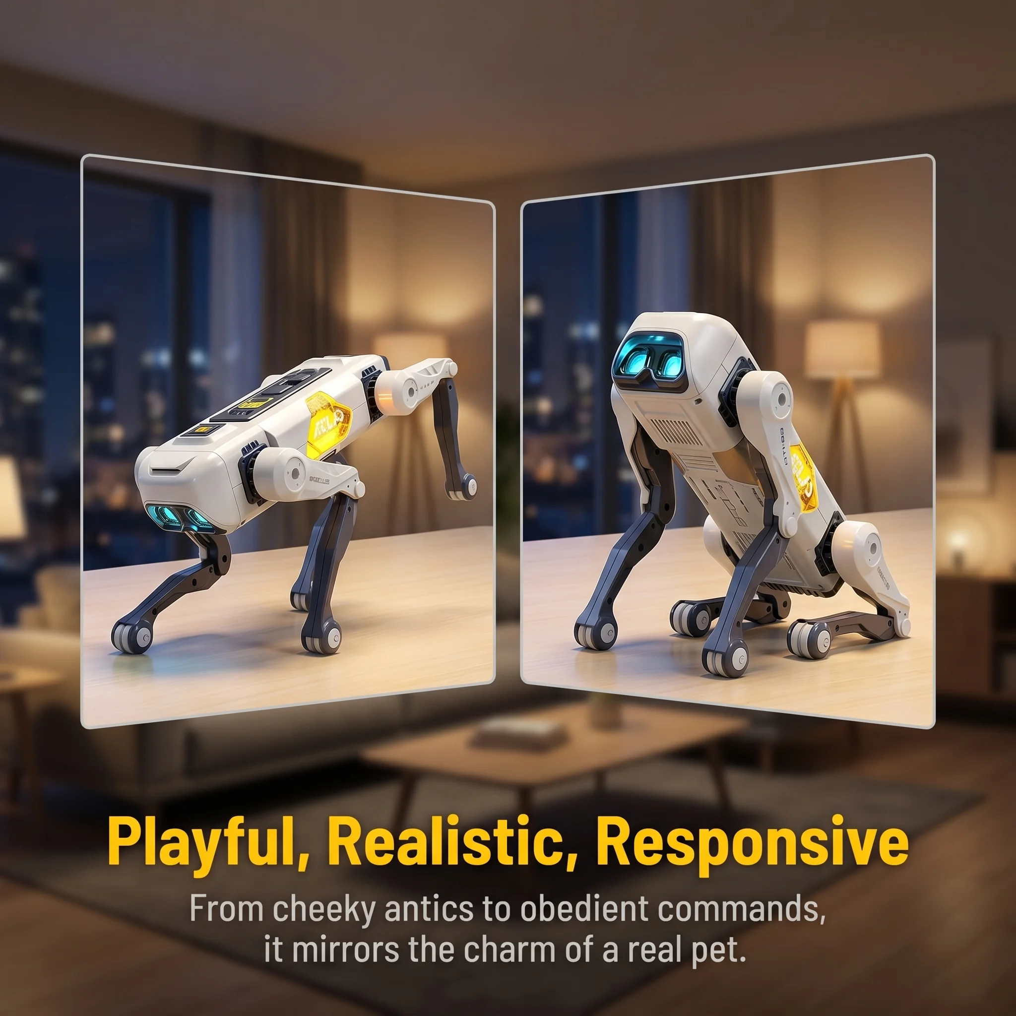 AI Smart Robot Dog, Voice & AP - Kids Toys Young 评论和价格