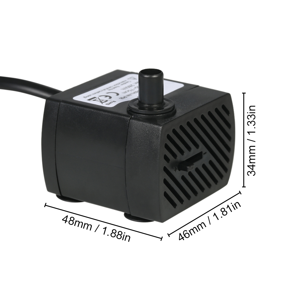 180L/H 2.5W Submersible Water  - Bubble Machine Outdoor 评论和价格