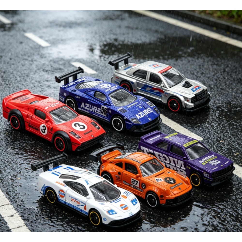 6Pcs Alloy Retro Racing Car Se - Kids Toys Amazon 评论和价格